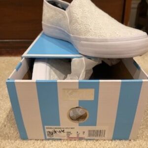 Keds Eyelet Slip Ons